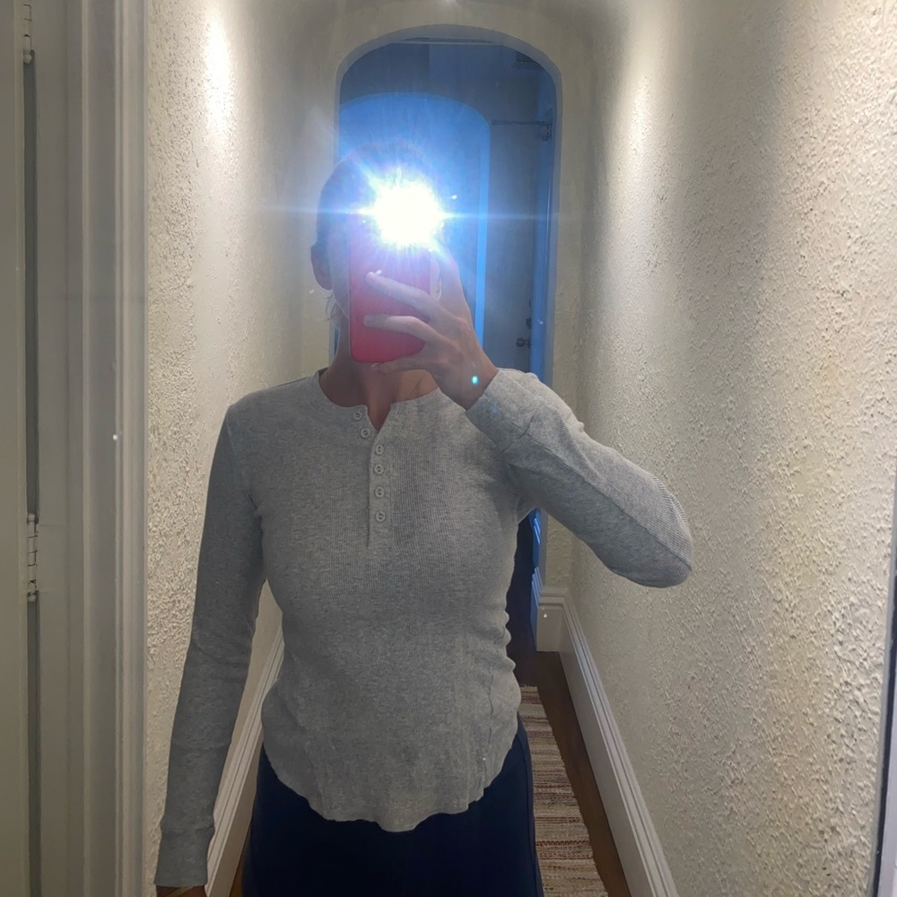 Skims grey Henley - L
